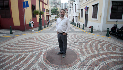 Cristovao Tezza, em Macau