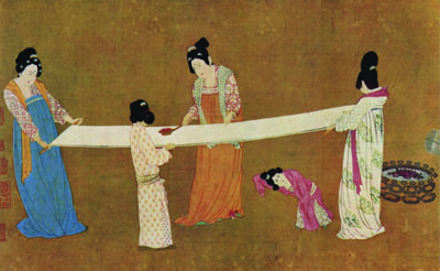 Tratamento da seda na dinastia Tang