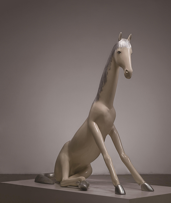 Cavalo Tripulado de Prata N 5 – Yu Fan – Pequim
