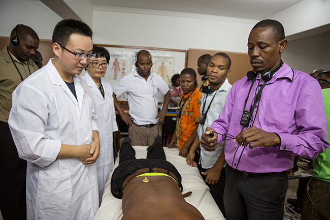 Formacao de Medicina Chinesa em Maputo
