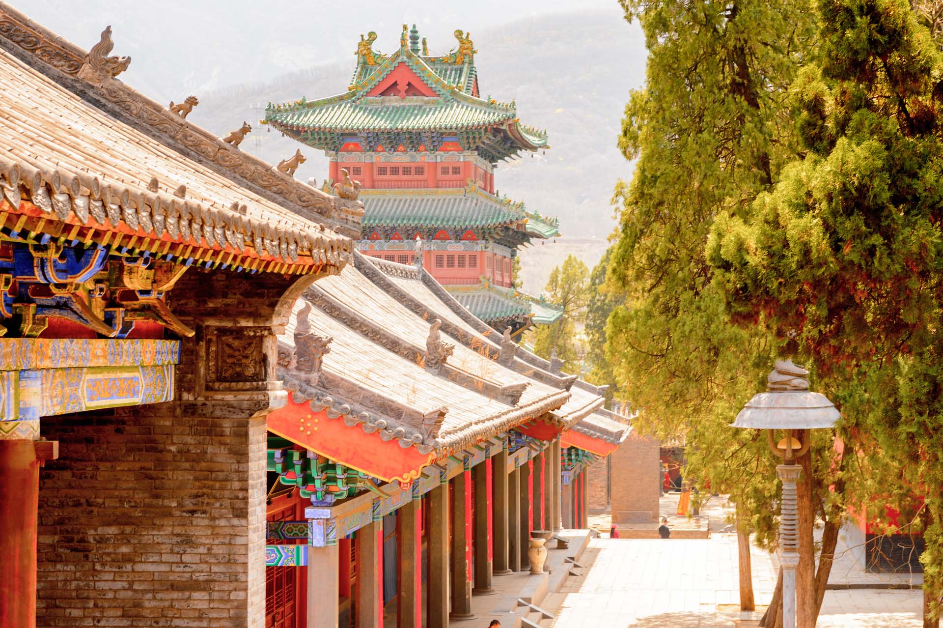 Dengfeng,,China,-,Mar,28,,2016:,Authentic,Shaolin,Monastery,(shaolin